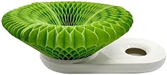Piozio 3-Step Transformation Natural Vaporization Humidifier - High Volume Humidification up to 1L Per Day - Noiseless - Bacteria NO! - Easy Assembly and Cleaning - Diffuser Effect - Green