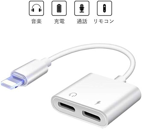 Iphoneイヤホン 変換 充電 イヤホン 同時 通話可能 音楽調節 Iphone 11 11 Pro 11pro Max