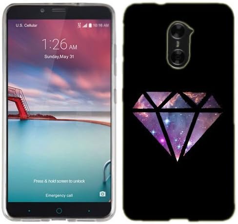 ZTE Grand X Max 2 Case, Galaxy Diamond Cover for ZTE Grand X Max 2 Phone