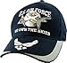 Unknown Air Force USAF We Own the Skies Embroidered Ball Cap, Black, One Size