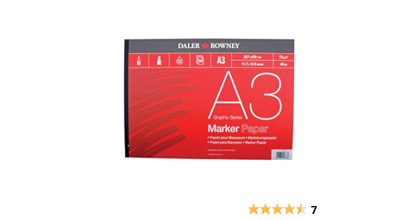 daler rowney marker paper