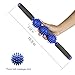 Myofascial Release Roller Balls for Muscle Pain Relief Tool，Cellulite Massager Removal Trigger Point Massage Stick (Blue)