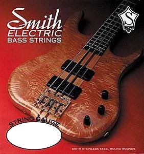 SMITH ELECTRIC BASS STRINGS MASTER SERIES AA-RM-ML Rock Masters Medium-Light Stainless Steel Bass Guitar Strings, Custom