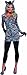 Rubie's Halloween Sensations Urban Zebra Costume, White/Black, Standard