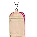 Less Like Hanging Carry Case Travel Tolietry Bag For Men and Women Toiletries Kit Organizer Bathroom Storage Cosmetic Bag For Cosmetic, Makeup, Shaving, Shampoo, Personal Items Pink