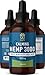 Hemp Oil for Dogs and Cats (3000mg | 120 servings) #1 Calming Treats for Dogs - Immediate Dog Anxiety Relief for Dogs & Cats - Joint Supplement for Dogs - Natural Hemp Oil Dog Calming Aid w/ Omega 3