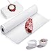 White Kraft Butcher Paper Roll - 30in x 100 feet - Food Grade -Made in USA - Best for Smoking, BBQ, or Crafts, Wrapping Food, Packaging. Easy to Use Light & Strong 40# Paper
