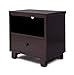Simmons Kids Rowen Nightstand, Black Espresso