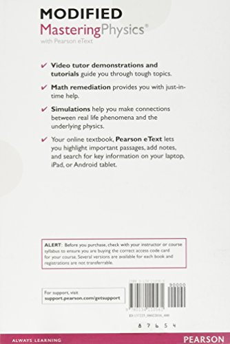 Modified Mastering Physics with Pearson eText -- Standalone Access Card -- for Physics for Scientist - //medicalbooks.filipinodoctors.org