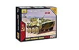 Zvezda Models 1/100 Btr-80 Soviet Personnel Carrier Snap Fit