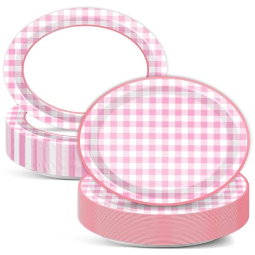 Oval Paper Plates 50 Pack