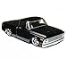 VATERRA 1/10 1972 Chevy C10 Pickup Truck V-100 S 4WD Brushed RTR, Black, VTR03100T1