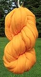 Goldenrod Merino Wool Top Roving Fiber Spinning, Felting Crafts USA (8lb)