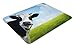 Funny cow on a green summer meadow Mouse Pad mouse mouse pad Mouse Pad Pad Office Mouse Pad Gaming Mouse Pad Mat Mouse Pad mousepad Dimension: 9.5
