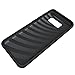 Galaxy S8 Case, OEAGO Samsung Galaxy S8 Case [Card Slot] [Brushed Texture] Heavy Duty Hybrid Dual Layer Wallet Case Cover Shell with Kickstand for Samsung Galaxy S8 - Navy Blue