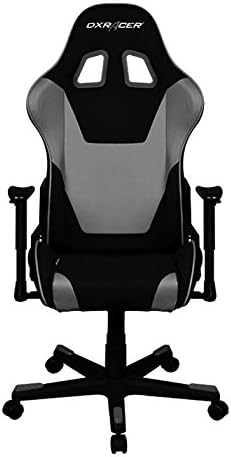 DXRacer OH/FD101/NG Formula Series Black and Gray Gaming Chair - Includes 2 Free Cushions