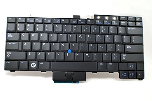 Refurbished Genuine OEM DELL Latitude E6400 E6410 E6500 E6510 Precision M2400 M4400 M4500 Laptop Notebook Replacement Keyboard Key Keypad US English UK717 NSK-DB001