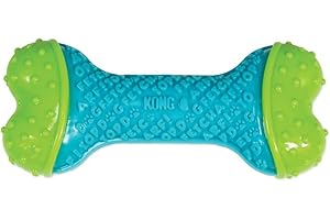 KONG CoreStrength Bone - Dog Dental Chew Toy - Durable, Multi-Layered Dog Toy for Enrichment Play & Dental Care - with Textured Body for Teeth Cleaning - for Small/Medium Dogs