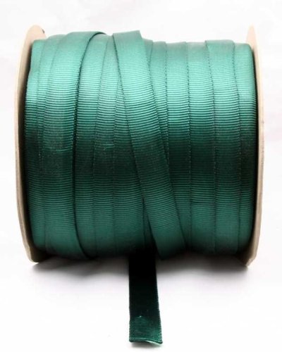 Country Brook Design 1 Inch Green Tubular Nylon Webbing, 50 Yards