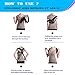 Back Brace Posture Corrector for Women & Men - Adjustable Upper Back Brace for Posture Support - Back corrector - 2019 Newest Upgrade Posture Brace - Shoulder and Clavicle Support