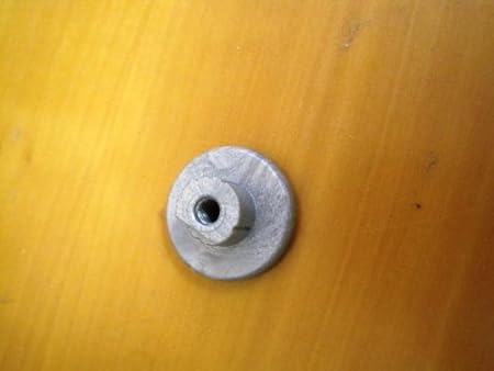 Peg Perego Halterung 08 f. FH Pliko P3 silber grau