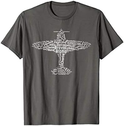 Aviation Phonetic Alphabet Shirt, Flying Pilot T-Shirt