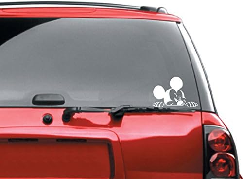 Mickey - Wink - Bumper - Sticker - Automotive - Car - Decal