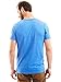 Bolter 4 Pack Men's Everyday Cotton Blend Short Sleeve T-Shirt (Large, H.Car/H.Roy/H.NVY/H.Slt)