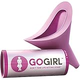 Go Girl Female Urination Device, Lavender with Go Girl Extension Tube [並行輸入品]