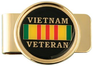 Vietnam Service Ribbon US Military Money Clip - Veteran Owned Business