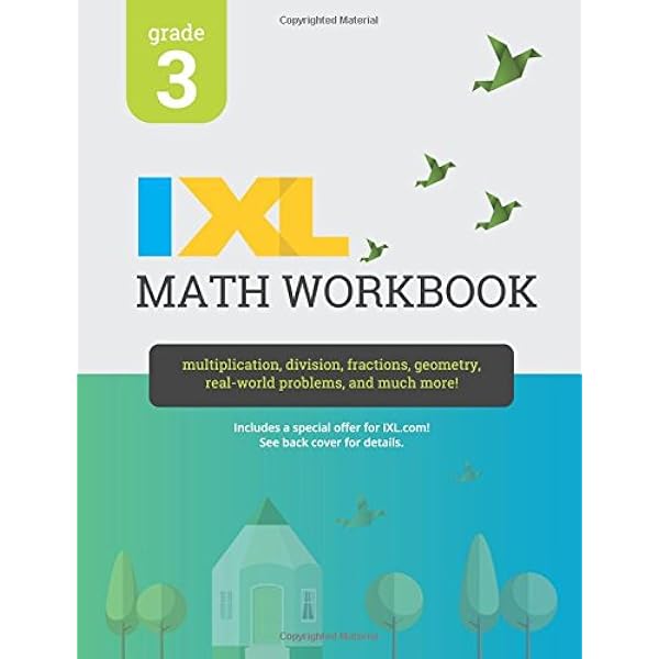 IXL Math Workbook, Grade 3: IXL Learning: 9781548655228: Amazon.com: Books ixl-math-workbook-grade-3-ixl-learning-9781548655228-amazon-com-books