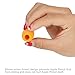 Tranesca Ergonomic grip holder for Apple Pencil-Orange(Apple pencil grip-Must have apple pencil accessory)