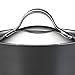Anolon Nouvelle Copper Nonstick 3-Quart Covered Sauté with Helper Handle, Dark Gray