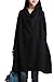Mordenmiss Women's Cotton Tunic Tops Turtleneck Long Sleeve Shirt Dress Pullover