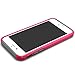 iPhone 6 Case, MagicMobile Cute Protective Hard Shockproof [Drop Protection] Fashion Cover for Apple iPhone 6 (4.7') Impact Resistant Hybrid Thin Armor Case [ Hot Pink / Gray ] with Clear Screen Protector.