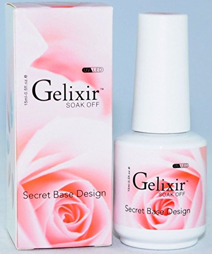 Gelixir - Soak Off Gel Secret Base Design 0.5 fl. oz/ 15mL