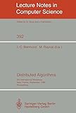 Image de Distributed Algorithms: 3rd International Workshop, Nice, France, September 26-28, 1989. Proceedings (Lecture Notes in Computer Science)