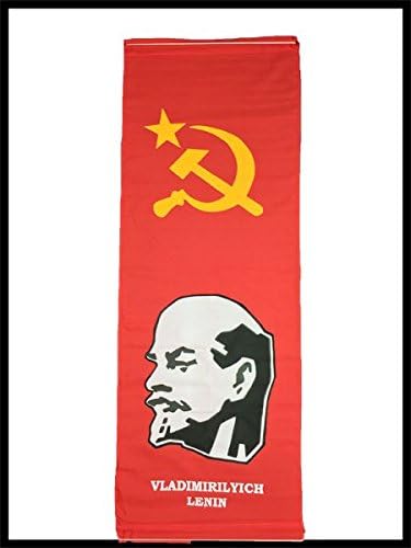 Amazon ソビエト連邦 国旗 旗 垂れ幕 レーニン モスクワ赤の広場 メンズ 通販