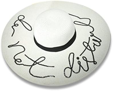 New Summer Sun Hats For Women Beach Vacation Fashion Girls Straw Panama Hat (Milk)