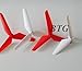 BTG 3-Blade 3-Leaf Upgrade Propellers & Propeller Guards for Syma X5C-1 X5A X5C X5S X5SC X5W X5SW JJR/C H5C Skytech M68R Quadcopter