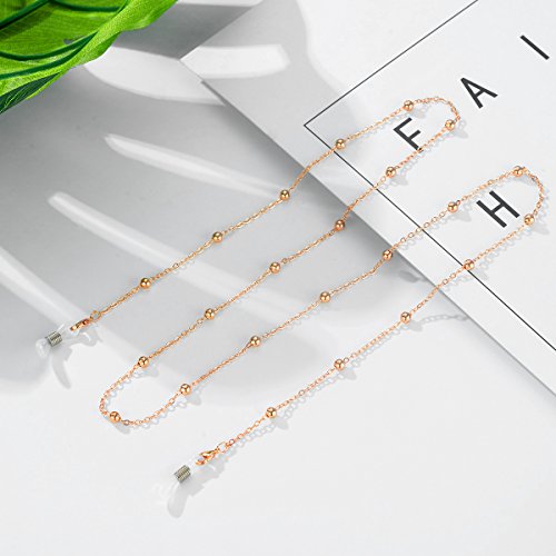 image for CROISSANT Fashion Retro Glasses Chain Beaded Glasses Sunglasses Chain 