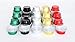 KitchenDance Disposable Aluminum Mini Baking Cups/Dessert Cups- 1-1/2 oz Capacity- Pack of 100 (With Lids, Silver)