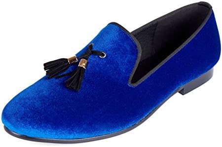 Harpelunde Slip-on Dress Shoes Tassel Solid Men Velvet Loafers