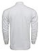 Enkalda Men's Premium Heavyweight Long Sleeve Mock Neck T-Shirt Large White