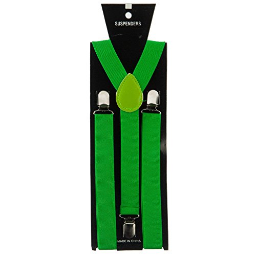 Fashion Suspender - Green OSFM