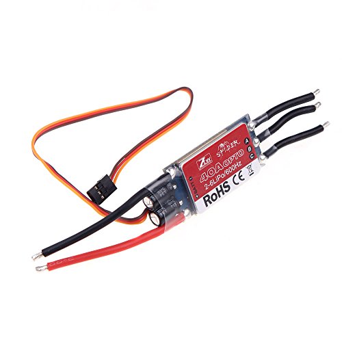 Andoer Original ZTW Spider Series 40A OPTO Brushless Speed Control ESC 2-6S Lipo for DJI Flame Wheel F450 F550 Multicopter Qudcopter Helicopter Airplane Part