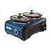 Crock-Pot SCCPMD1-BL Hook Up Double Oval Connectable Entertaining System, 1-Quart, Metallic Blue