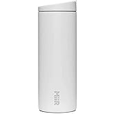 MiiR Flip Traveler 16oz - Double-Wall Vacuum Insulated with Leakproof Flip Lid, BPA-Free Stainless Steel Construction, Insulated Tumbler for Hot or Cold Drinks