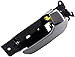 Dorman 80966 Front Passenger Side Interior Door Handle Compatible with Select Kia Models, Smooth; Gray