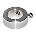 KZNANZN 5/8 Inch Bore Shaft Collar Stainless Steel Silvery Out Diameter 1.125 inches for DIY 4Pcs